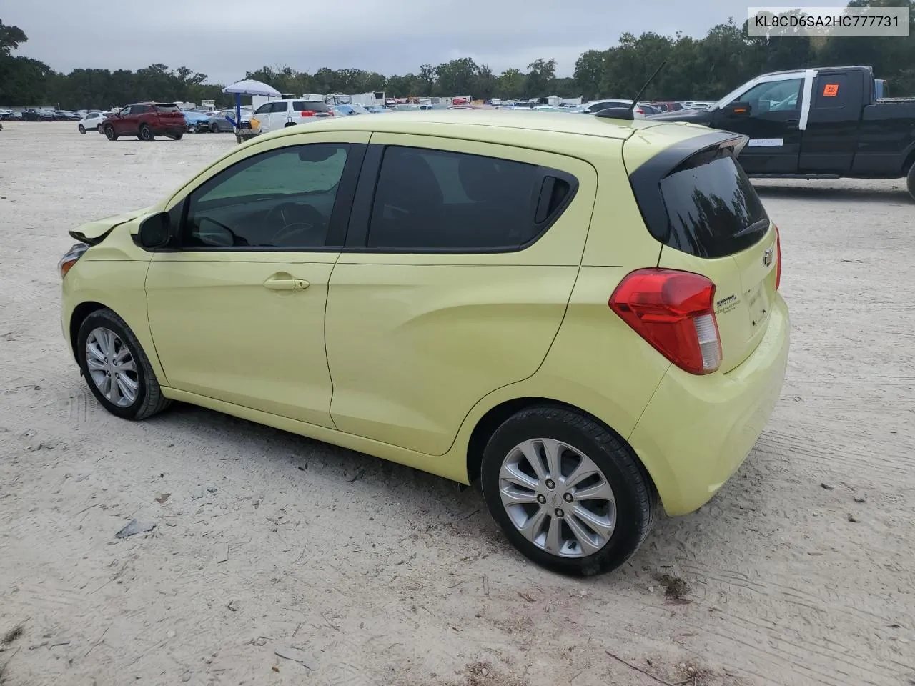 2017 Chevrolet Spark 1Lt VIN: KL8CD6SA2HC777731 Lot: 78441744