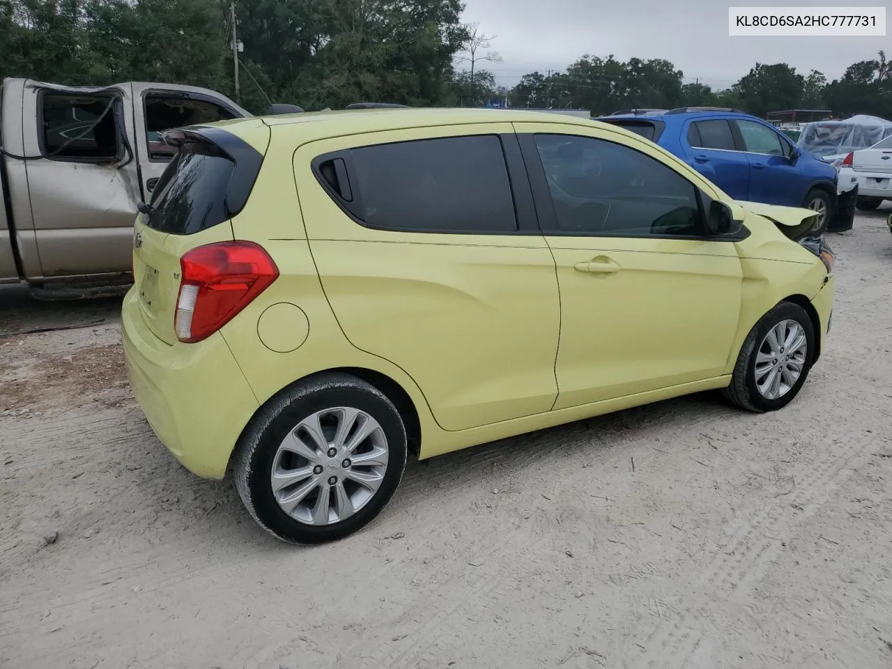 2017 Chevrolet Spark 1Lt VIN: KL8CD6SA2HC777731 Lot: 78441744