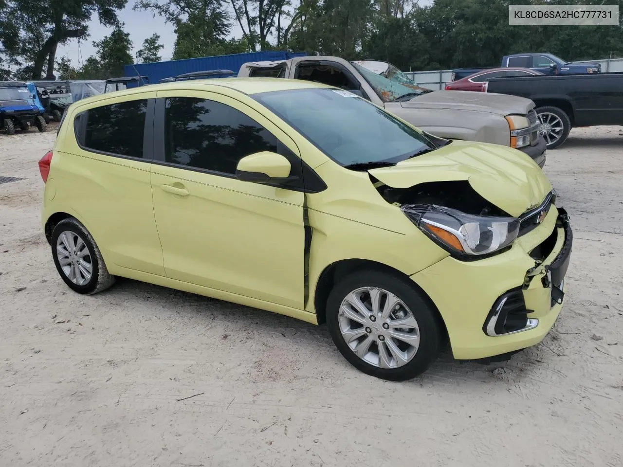 2017 Chevrolet Spark 1Lt VIN: KL8CD6SA2HC777731 Lot: 78441744