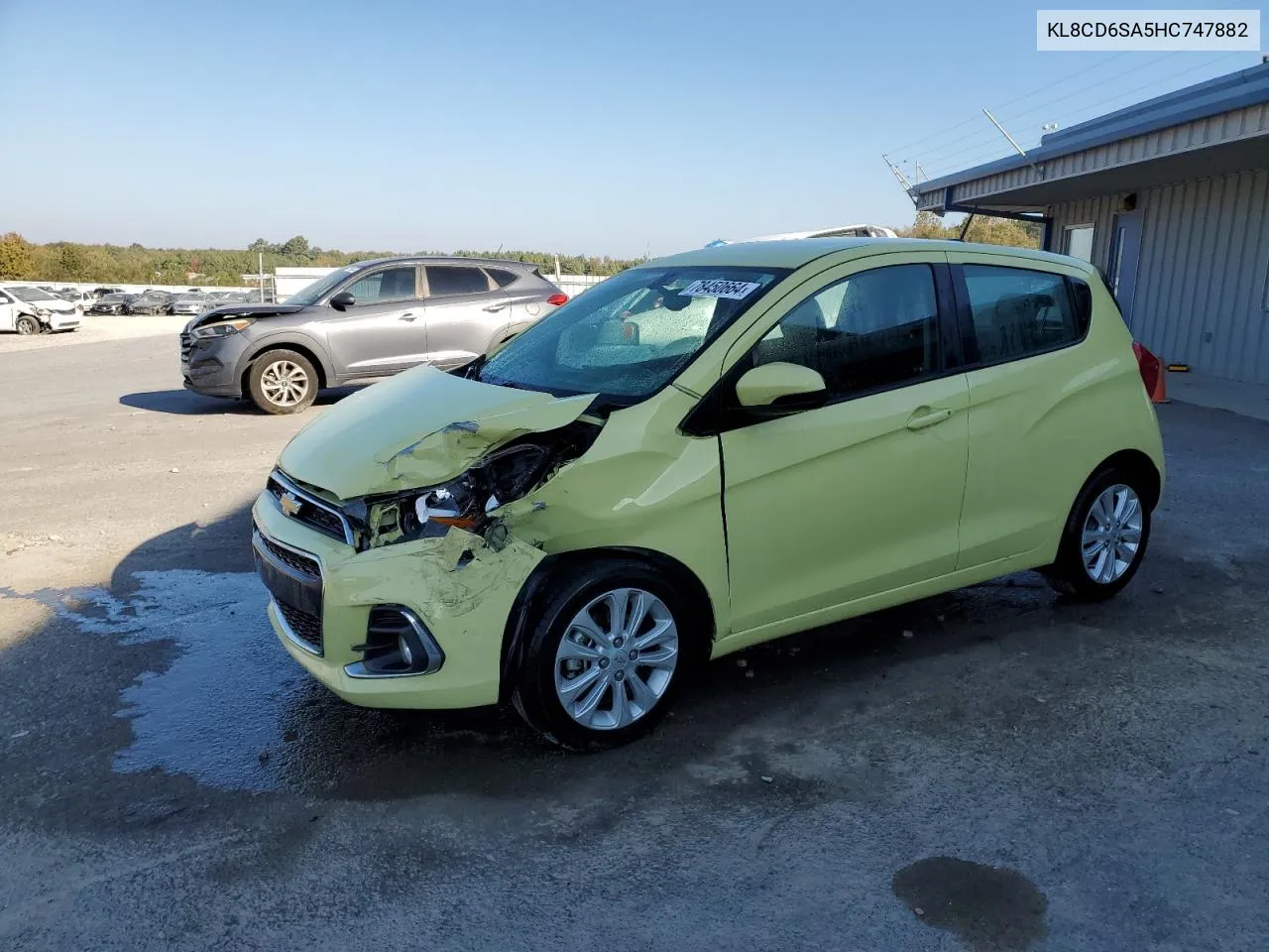 2017 Chevrolet Spark 1Lt VIN: KL8CD6SA5HC747882 Lot: 78450664