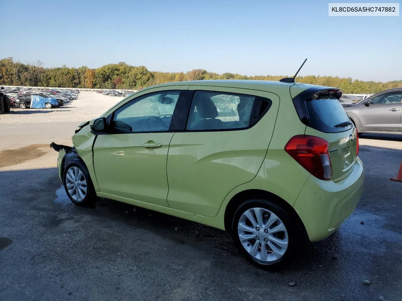 2017 Chevrolet Spark 1Lt VIN: KL8CD6SA5HC747882 Lot: 78450664