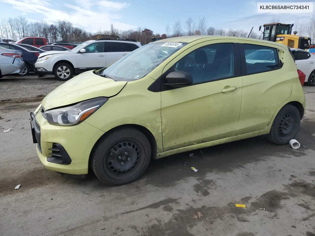 2017 Chevrolet Spark Ls VIN: KL8CB6SA8HC734341 Lot: 78884914