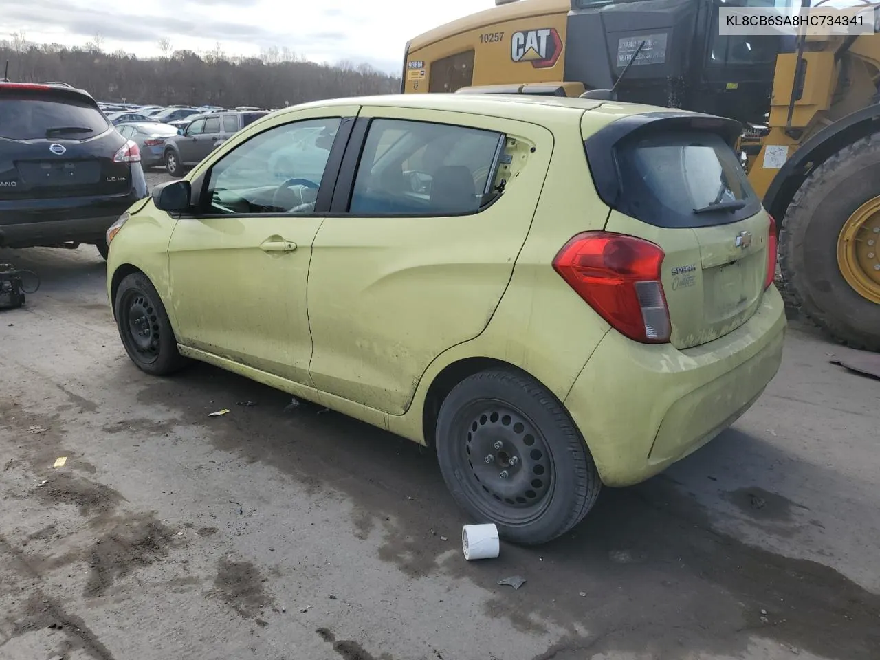 2017 Chevrolet Spark Ls VIN: KL8CB6SA8HC734341 Lot: 78884914