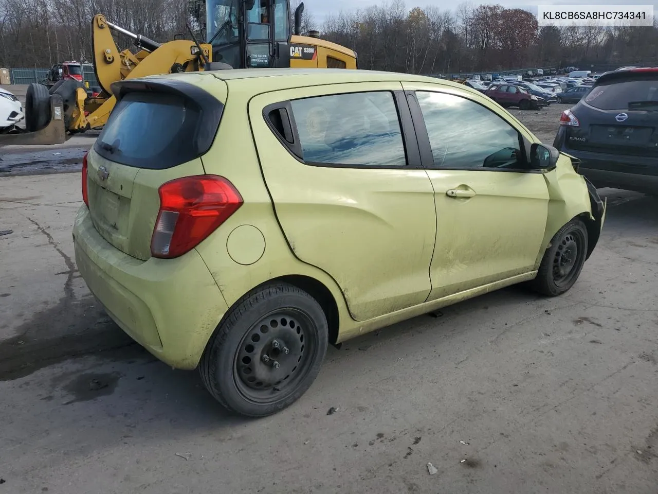 2017 Chevrolet Spark Ls VIN: KL8CB6SA8HC734341 Lot: 78884914