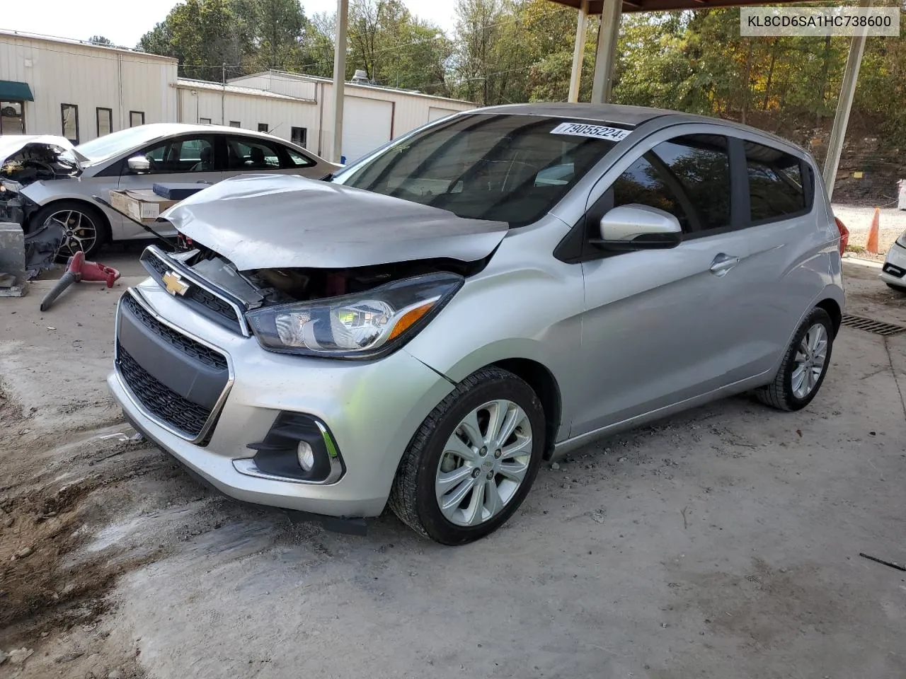 2017 Chevrolet Spark 1Lt VIN: KL8CD6SA1HC738600 Lot: 79055224