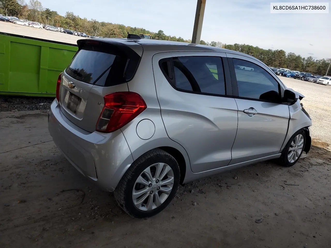 2017 Chevrolet Spark 1Lt VIN: KL8CD6SA1HC738600 Lot: 79055224