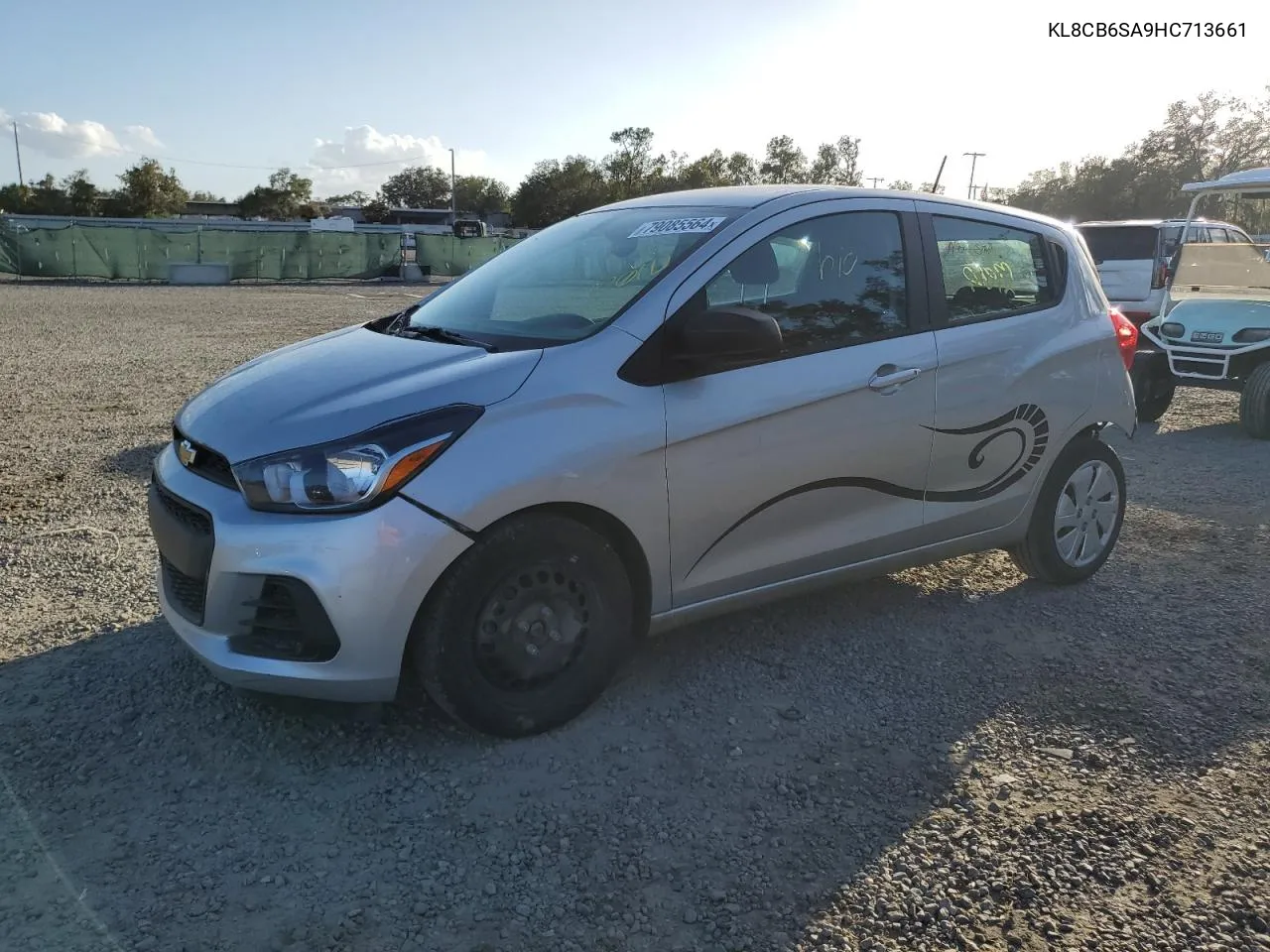 2017 Chevrolet Spark Ls VIN: KL8CB6SA9HC713661 Lot: 79085564