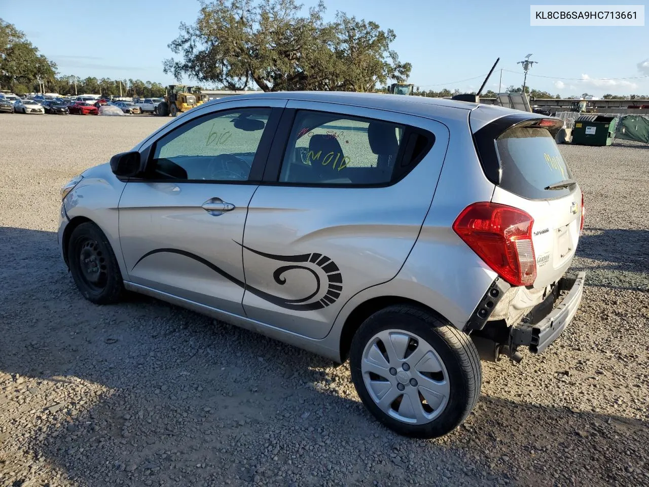 2017 Chevrolet Spark Ls VIN: KL8CB6SA9HC713661 Lot: 79085564