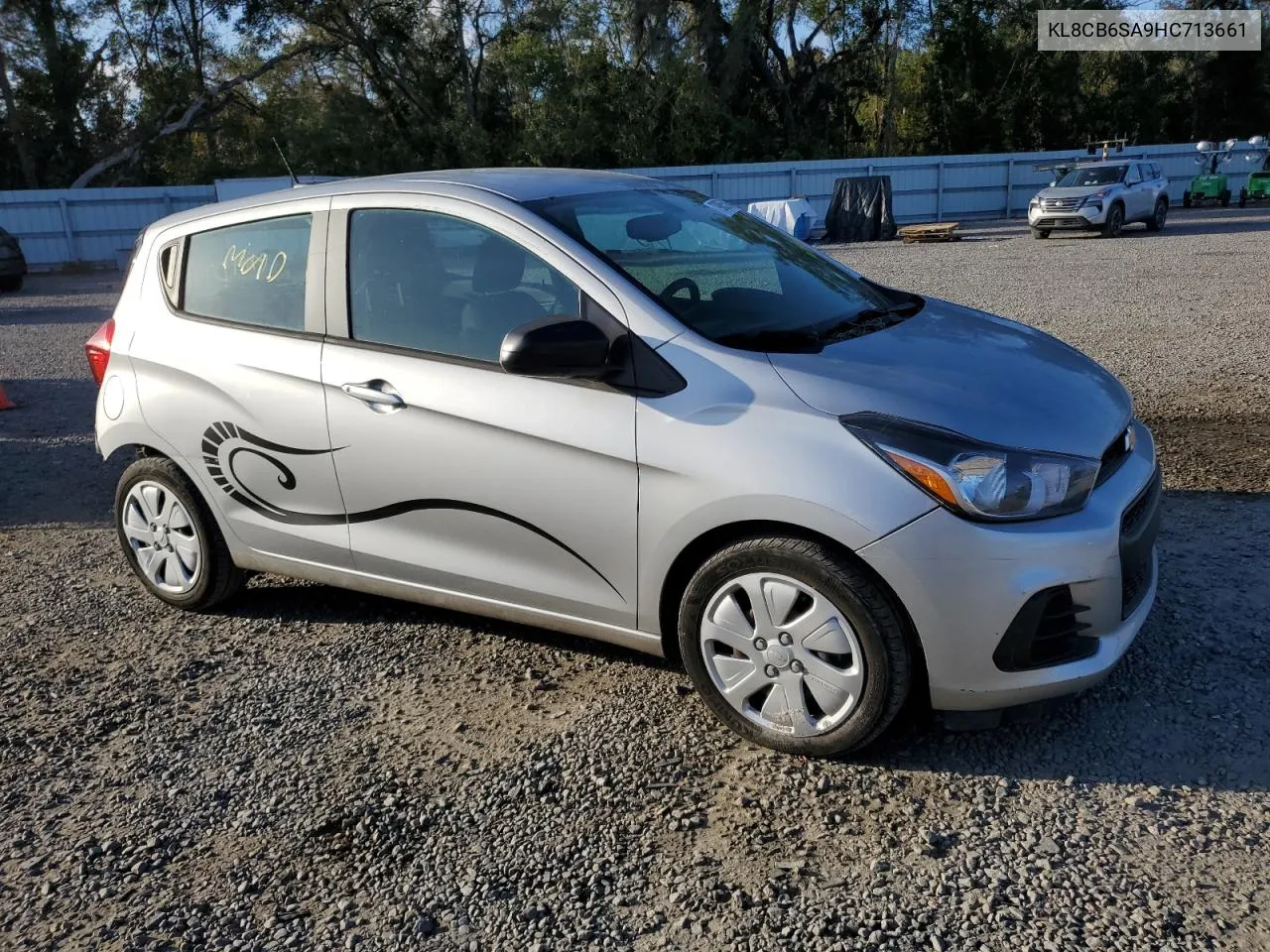 2017 Chevrolet Spark Ls VIN: KL8CB6SA9HC713661 Lot: 79085564