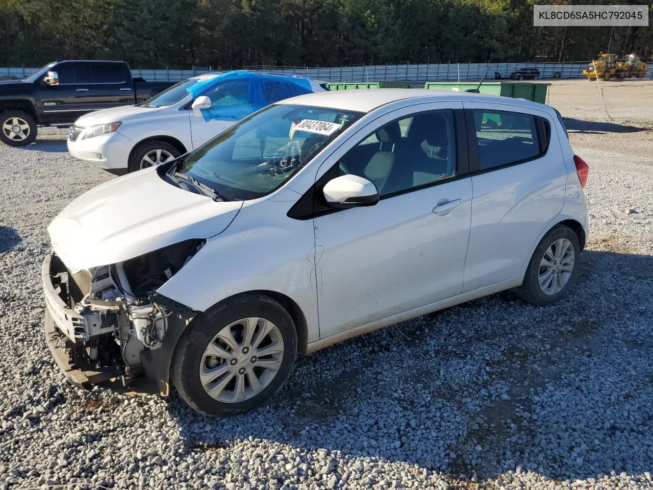 2017 Chevrolet Spark 1Lt VIN: KL8CD6SA5HC792045 Lot: 80437064