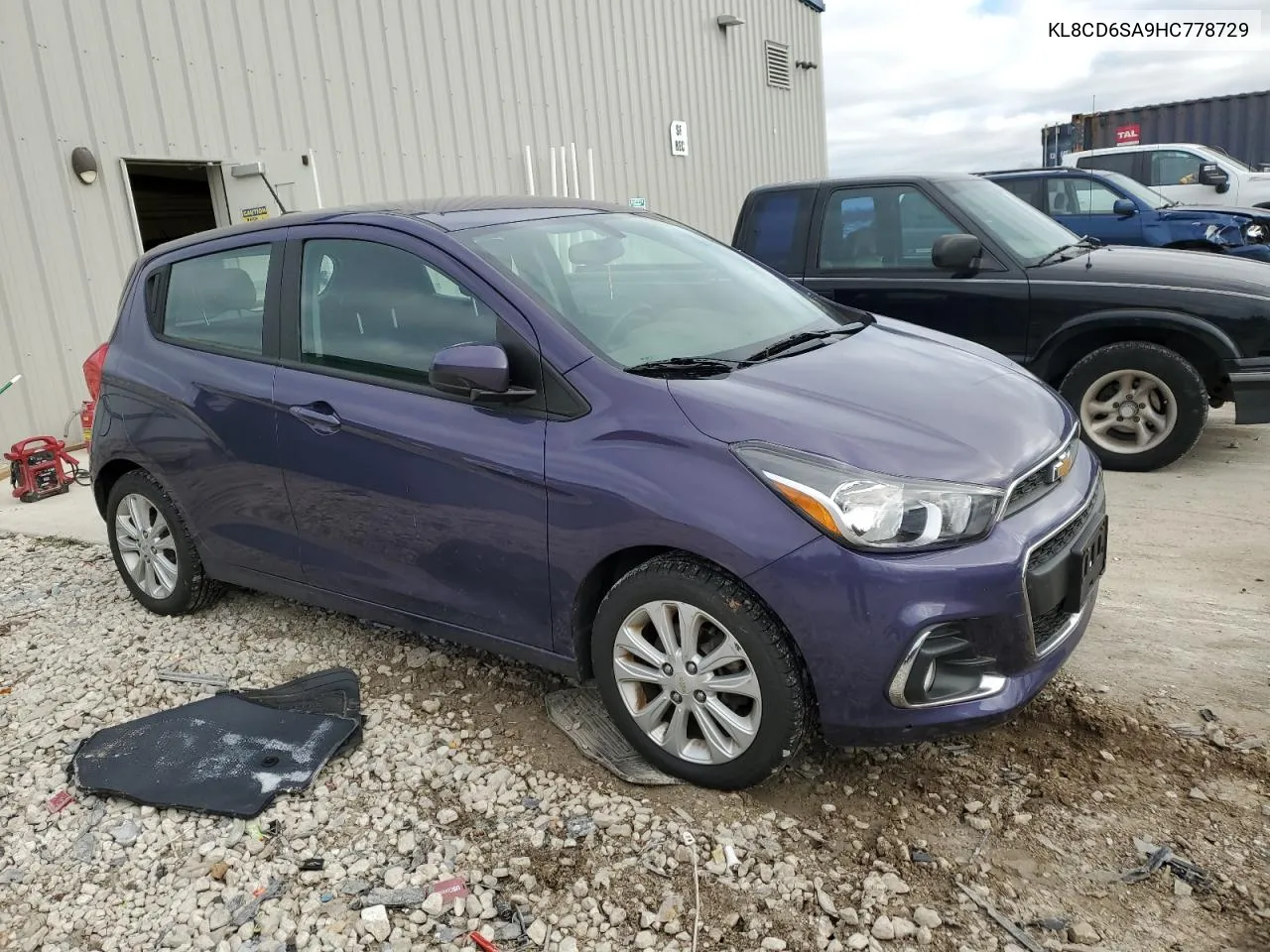 2017 Chevrolet Spark 1Lt VIN: KL8CD6SA9HC778729 Lot: 80582644