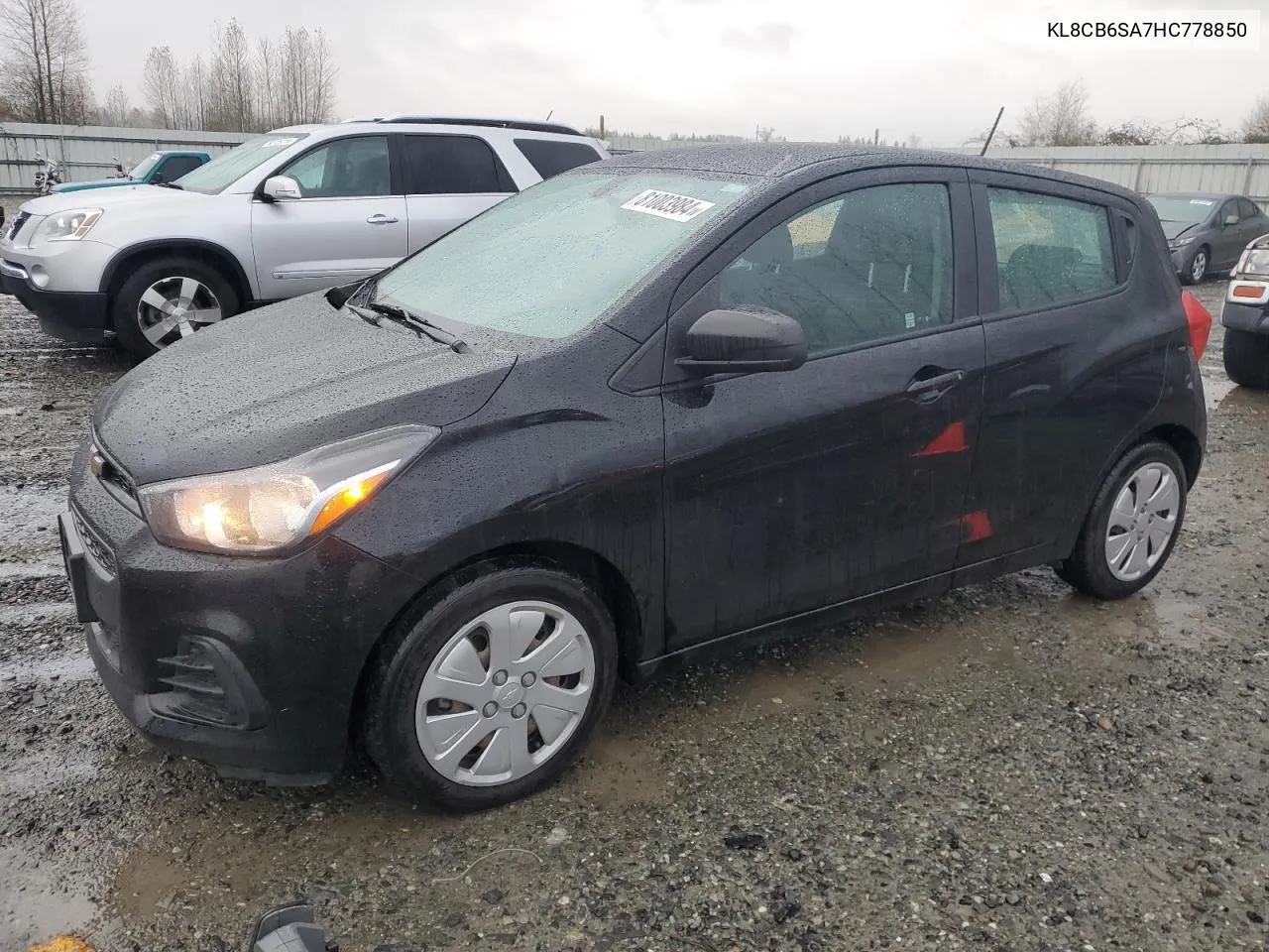 2017 Chevrolet Spark Ls VIN: KL8CB6SA7HC778850 Lot: 81003984