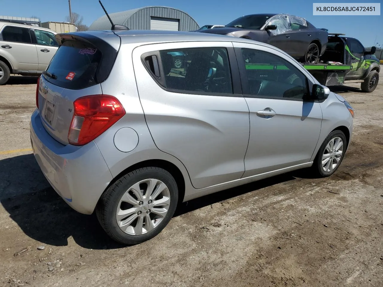 2018 Chevrolet Spark 1Lt VIN: KL8CD6SA8JC472451 Lot: 49589184