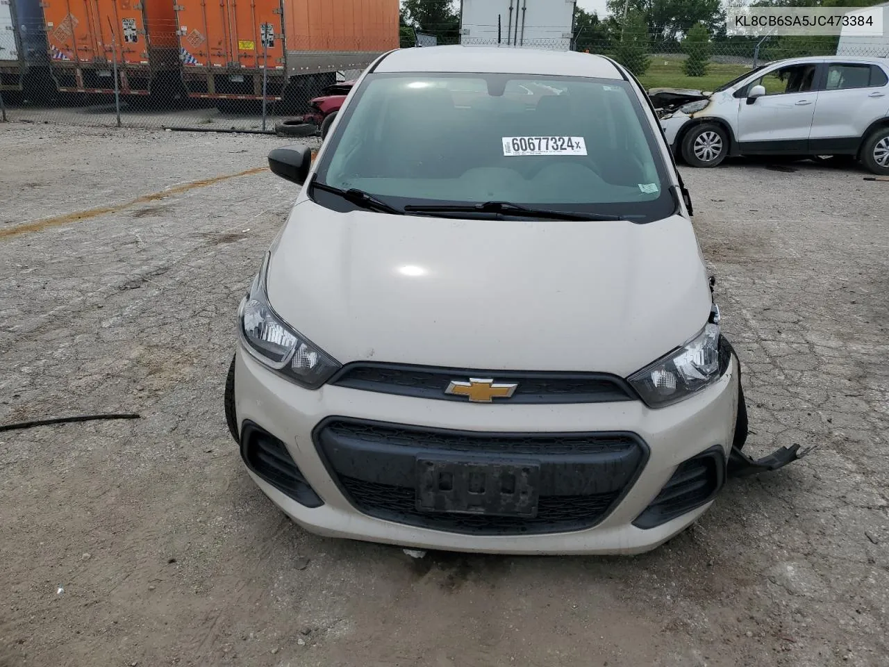 2018 Chevrolet Spark Ls VIN: KL8CB6SA5JC473384 Lot: 60677324