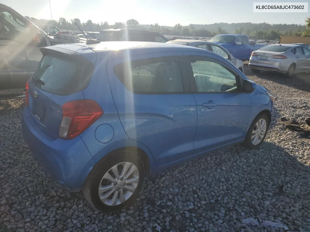 2018 Chevrolet Spark 1Lt VIN: KL8CD6SA8JC473602 Lot: 61067924