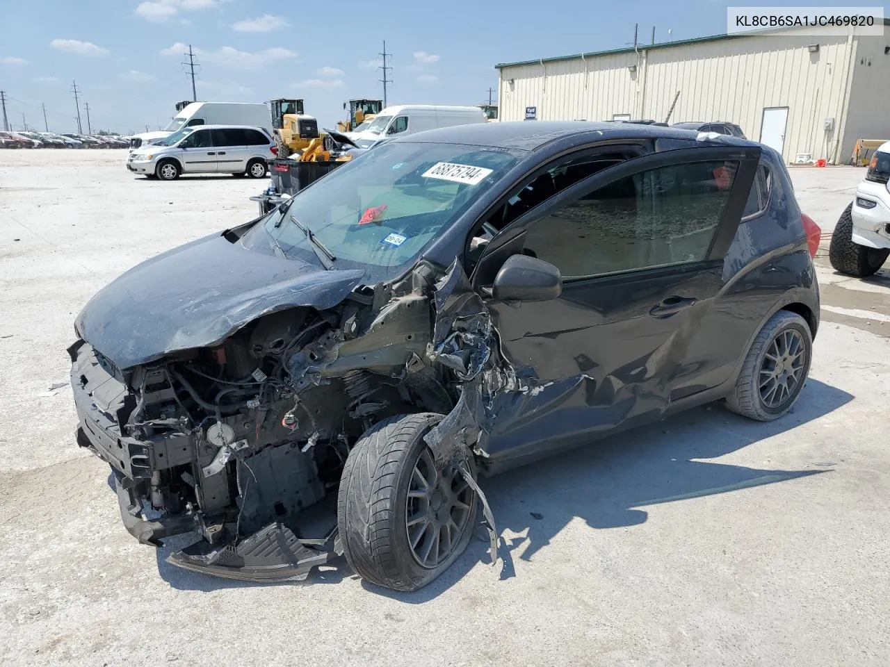 2018 Chevrolet Spark Ls VIN: KL8CB6SA1JC469820 Lot: 68875794