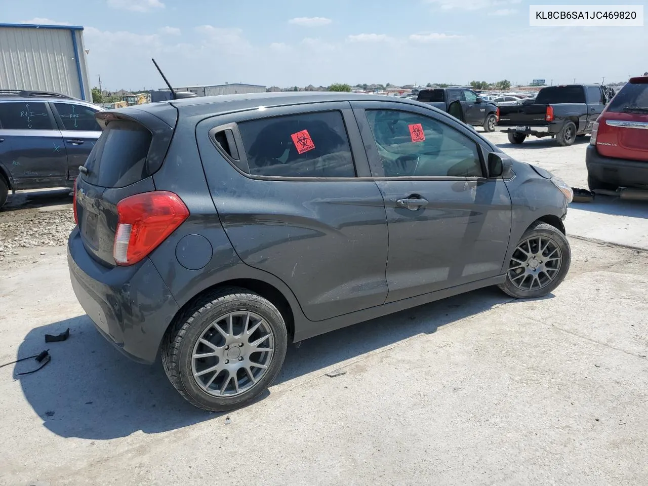 KL8CB6SA1JC469820 2018 Chevrolet Spark Ls