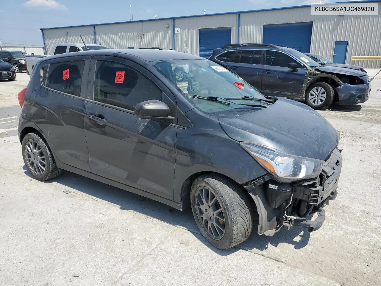 2018 Chevrolet Spark Ls VIN: KL8CB6SA1JC469820 Lot: 68875794