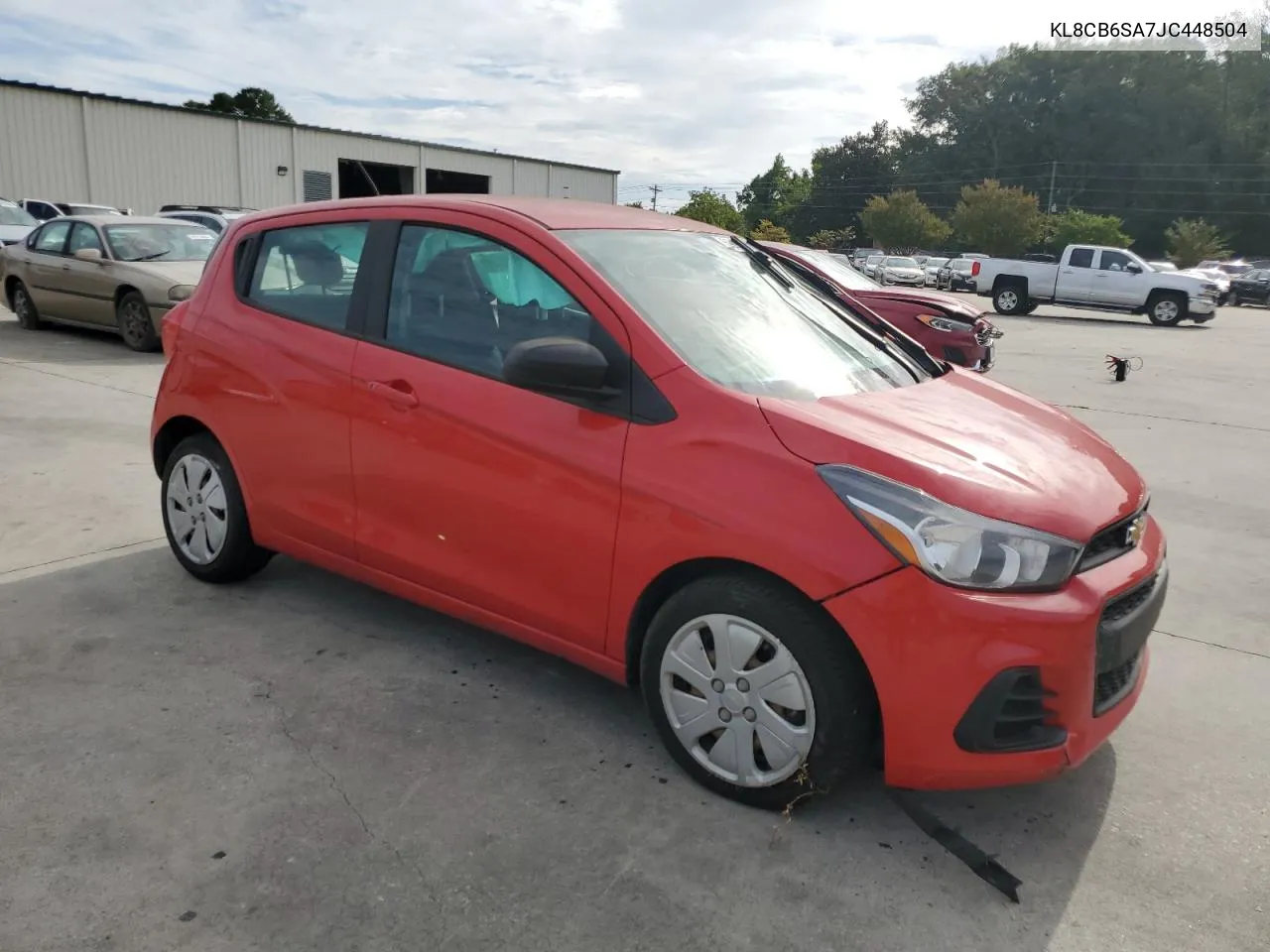 2018 Chevrolet Spark Ls VIN: KL8CB6SA7JC448504 Lot: 69996104