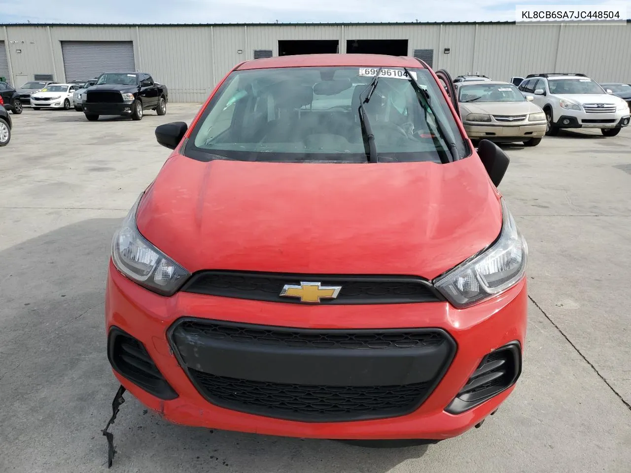 2018 Chevrolet Spark Ls VIN: KL8CB6SA7JC448504 Lot: 69996104