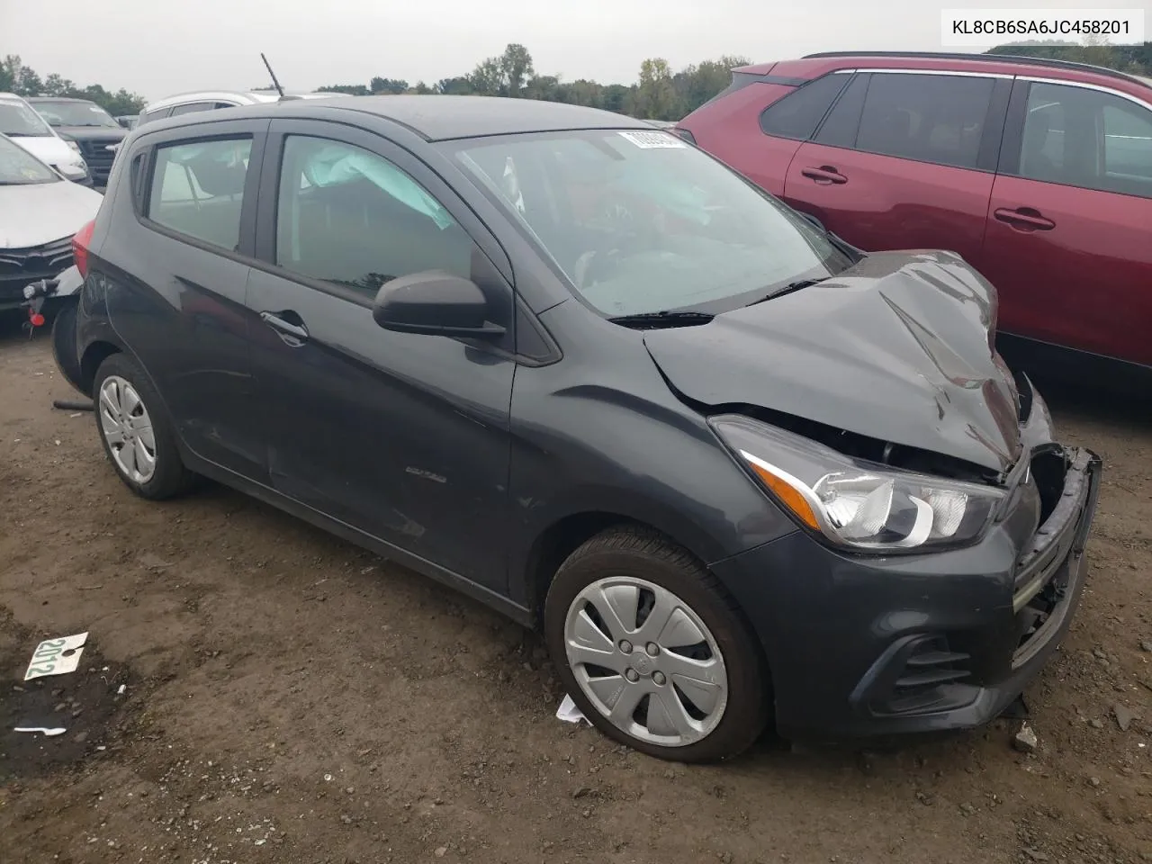 2018 Chevrolet Spark Ls VIN: KL8CB6SA6JC458201 Lot: 70999404