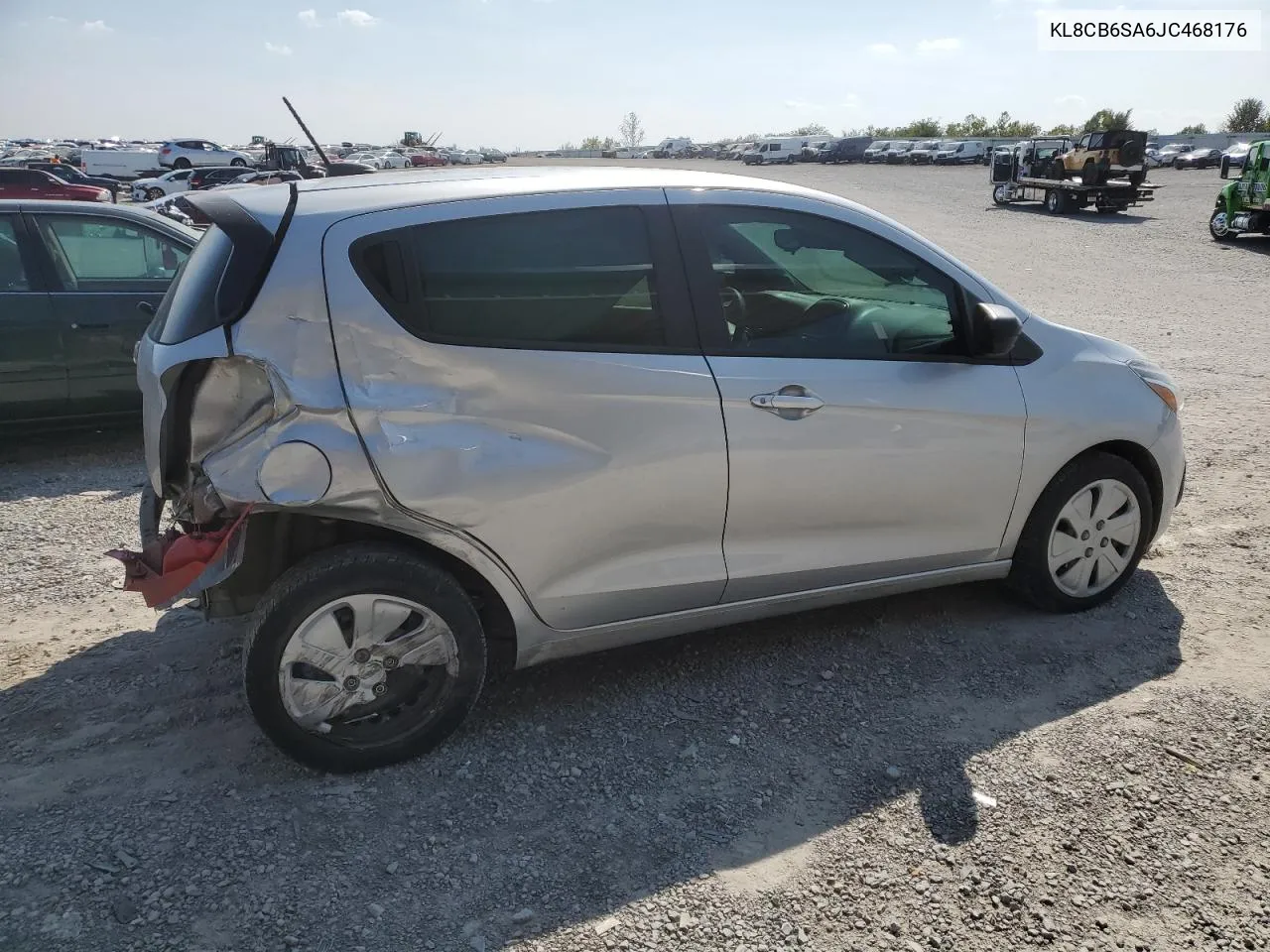 2018 Chevrolet Spark Ls VIN: KL8CB6SA6JC468176 Lot: 71008104