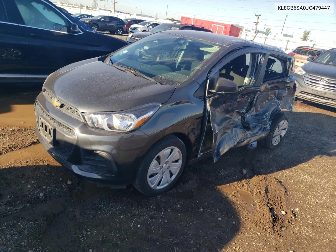 2018 Chevrolet Spark Ls VIN: KL8CB6SA0JC479447 Lot: 72919554