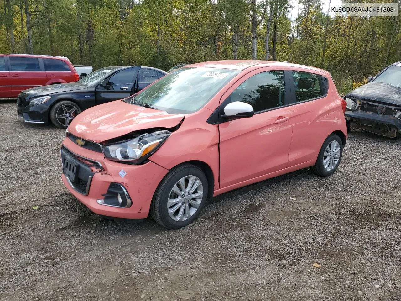 2018 Chevrolet Spark 1Lt VIN: KL8CD6SA4JC481308 Lot: 73009724