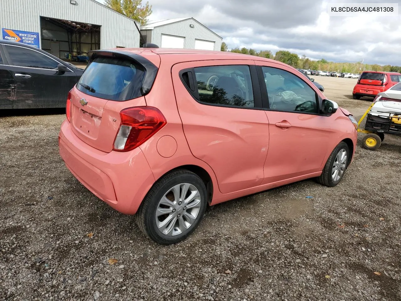 2018 Chevrolet Spark 1Lt VIN: KL8CD6SA4JC481308 Lot: 73009724