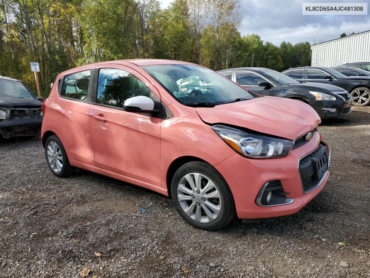 2018 Chevrolet Spark 1Lt VIN: KL8CD6SA4JC481308 Lot: 73009724