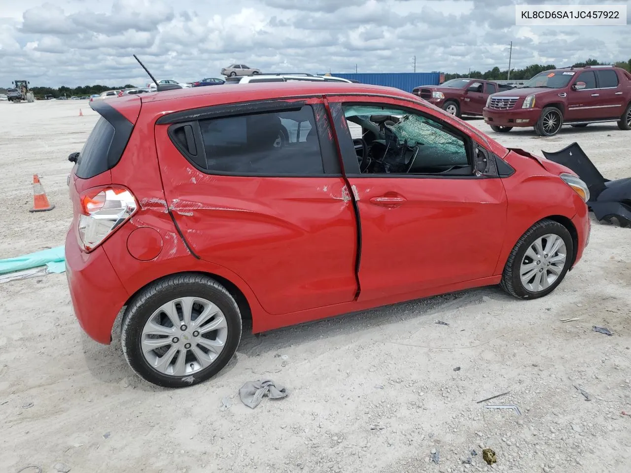 2018 Chevrolet Spark 1Lt VIN: KL8CD6SA1JC457922 Lot: 73017024