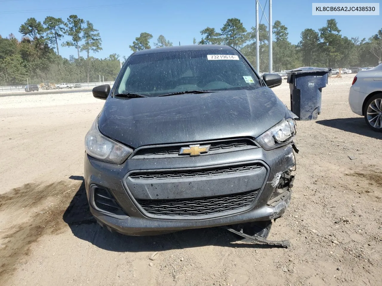 2018 Chevrolet Spark Ls VIN: KL8CB6SA2JC438530 Lot: 73219614