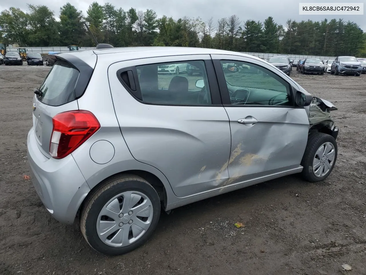 KL8CB6SA8JC472942 2018 Chevrolet Spark Ls