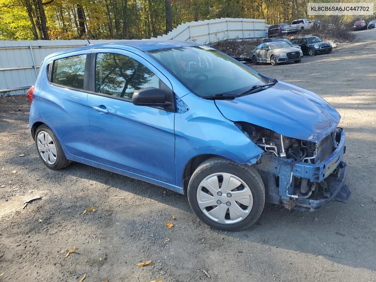 2018 Chevrolet Spark Ls VIN: KL8CB6SA6JC447702 Lot: 73734654