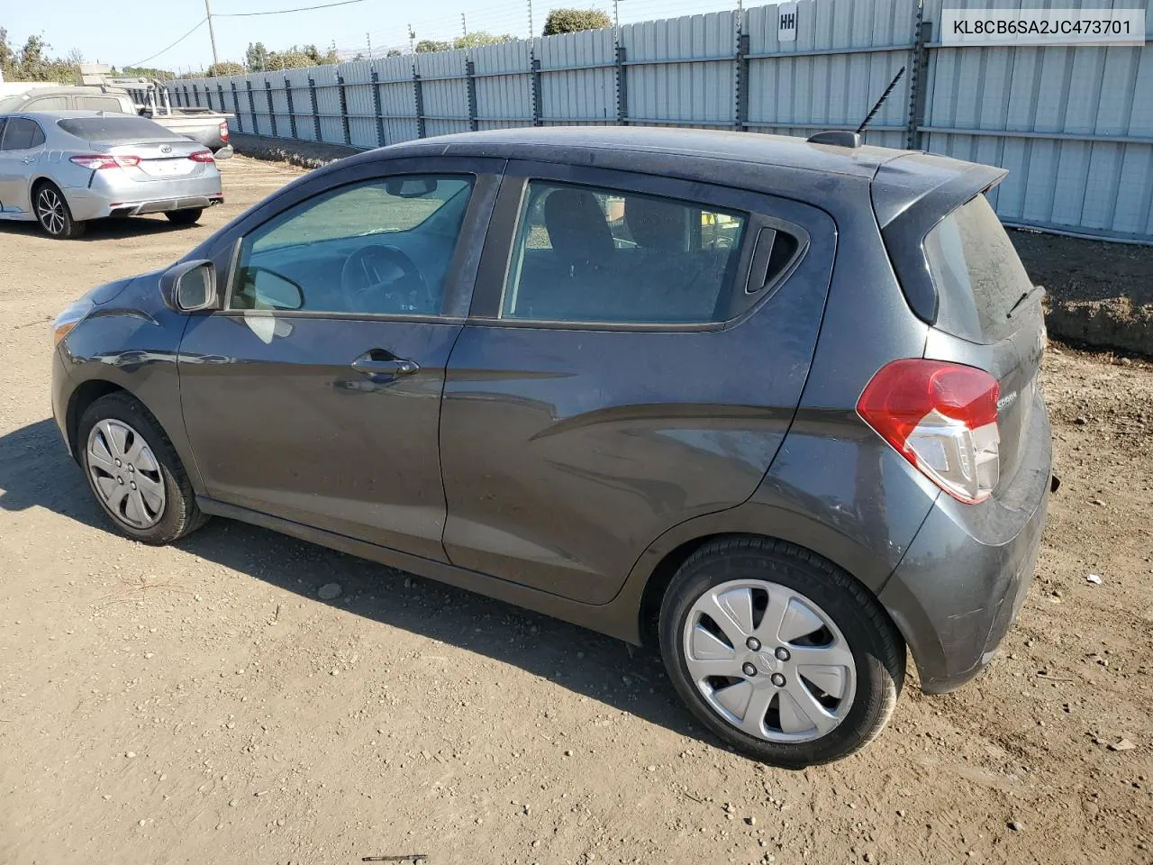 2018 Chevrolet Spark Ls VIN: KL8CB6SA2JC473701 Lot: 74624394