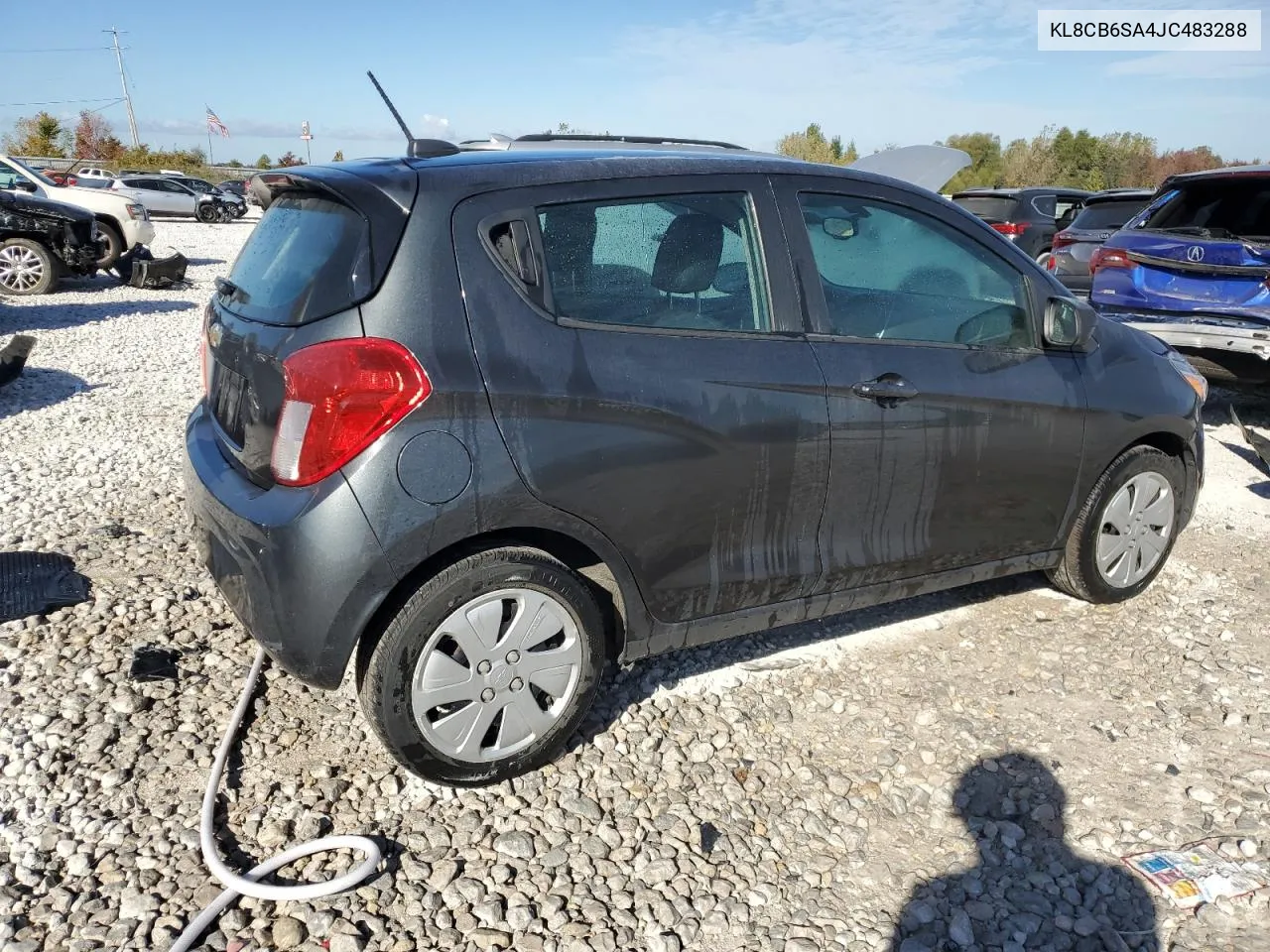 2018 Chevrolet Spark Ls VIN: KL8CB6SA4JC483288 Lot: 74730014