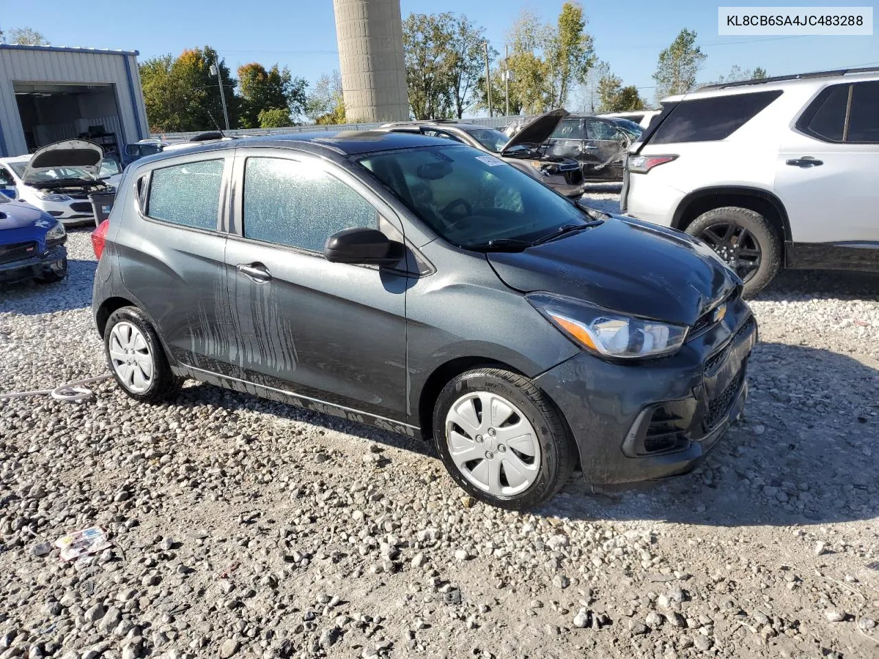 2018 Chevrolet Spark Ls VIN: KL8CB6SA4JC483288 Lot: 74730014