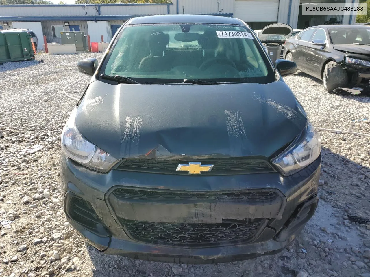 2018 Chevrolet Spark Ls VIN: KL8CB6SA4JC483288 Lot: 74730014