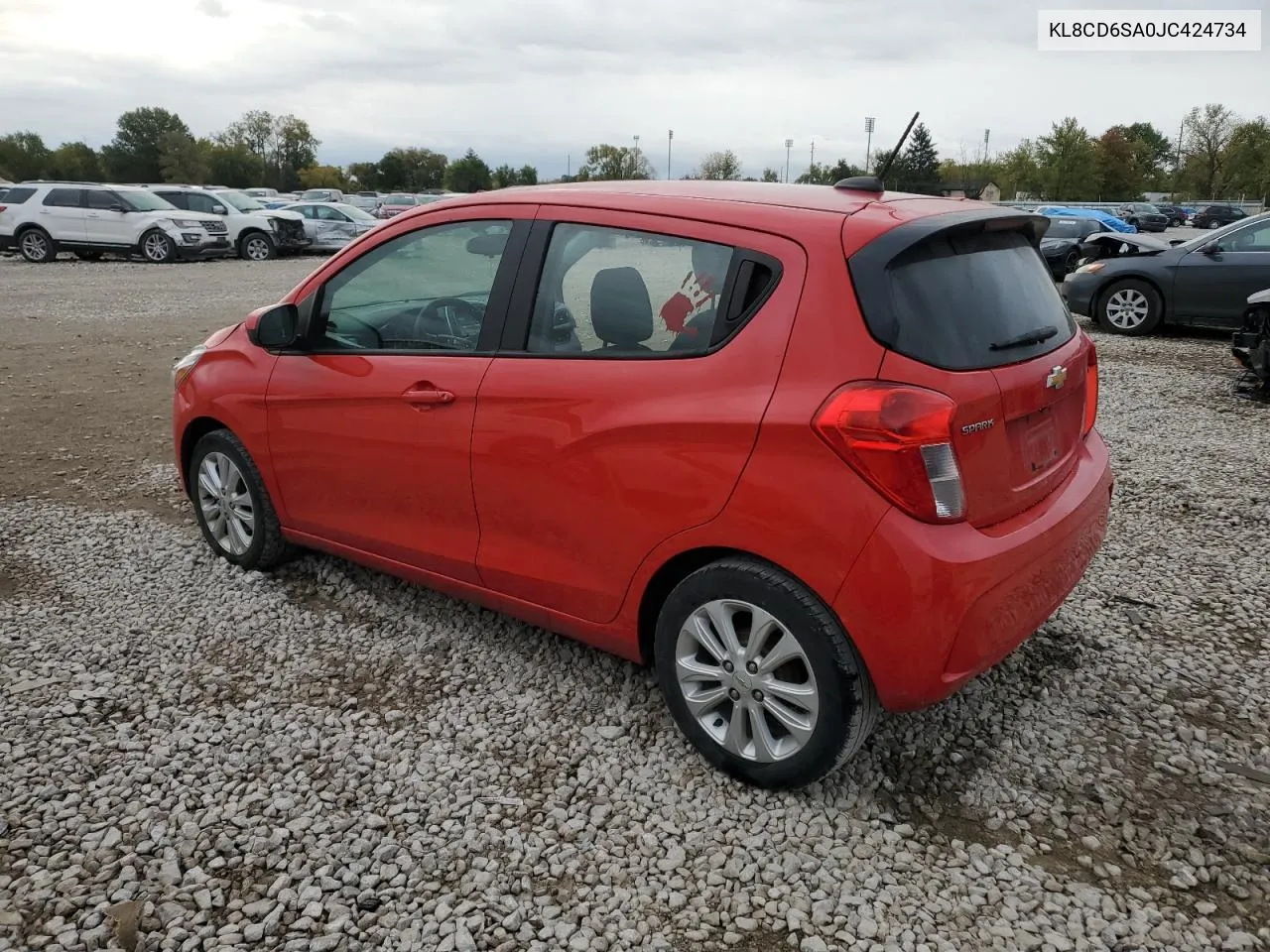 2018 Chevrolet Spark 1Lt VIN: KL8CD6SA0JC424734 Lot: 76085324