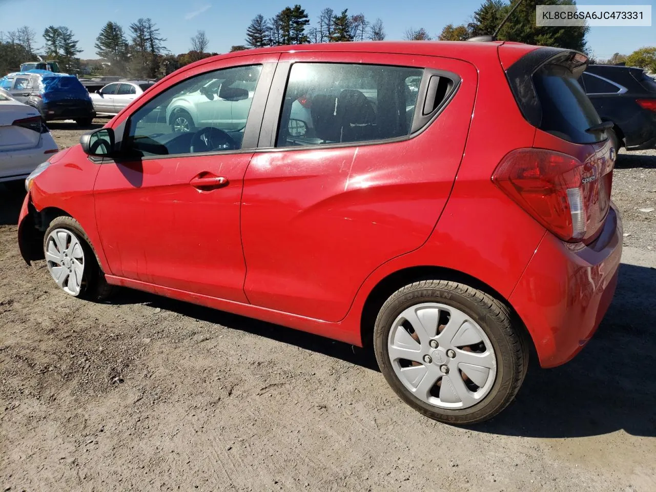 2018 Chevrolet Spark Ls VIN: KL8CB6SA6JC473331 Lot: 76868654