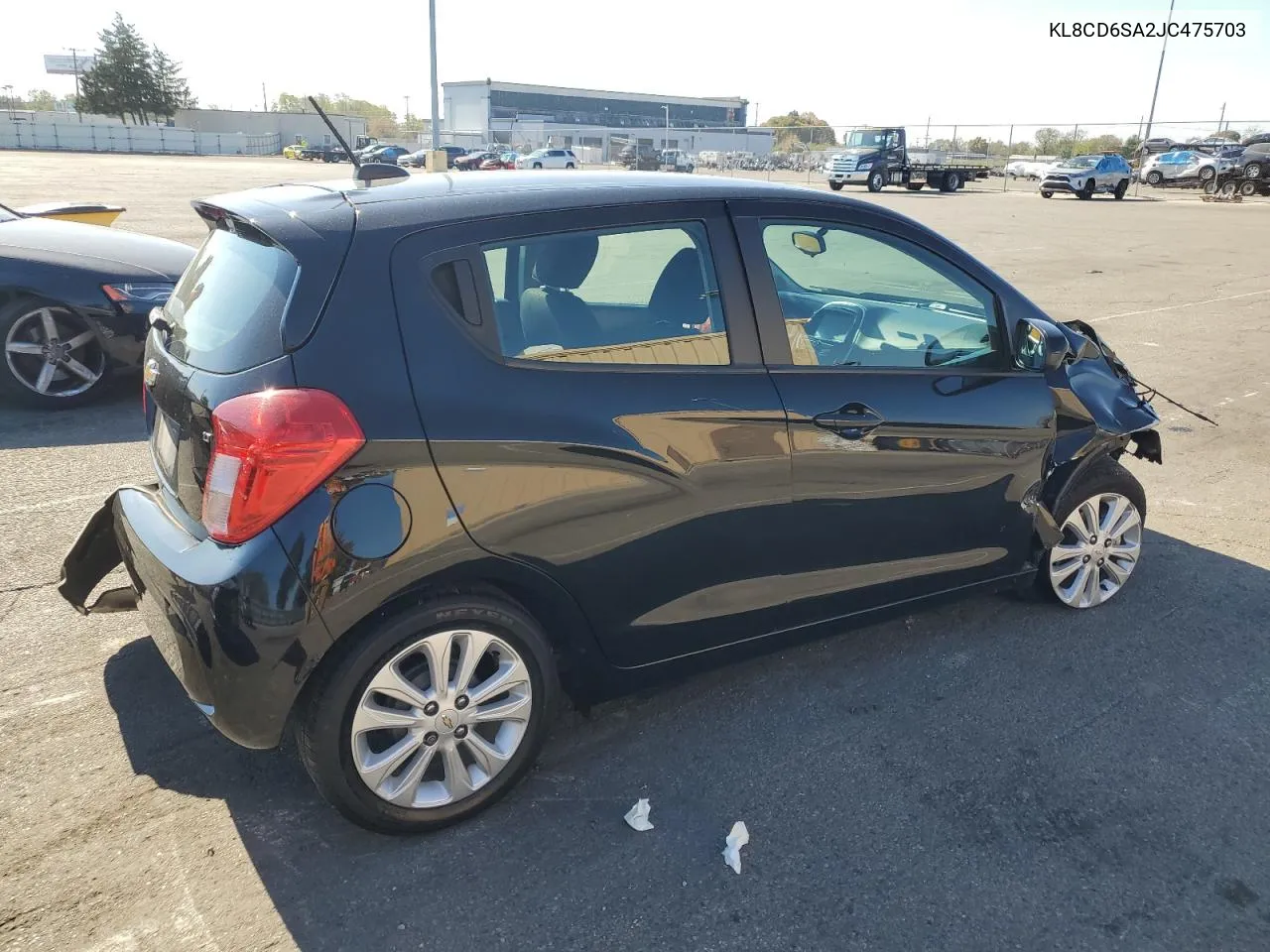 2018 Chevrolet Spark 1Lt VIN: KL8CD6SA2JC475703 Lot: 76944604