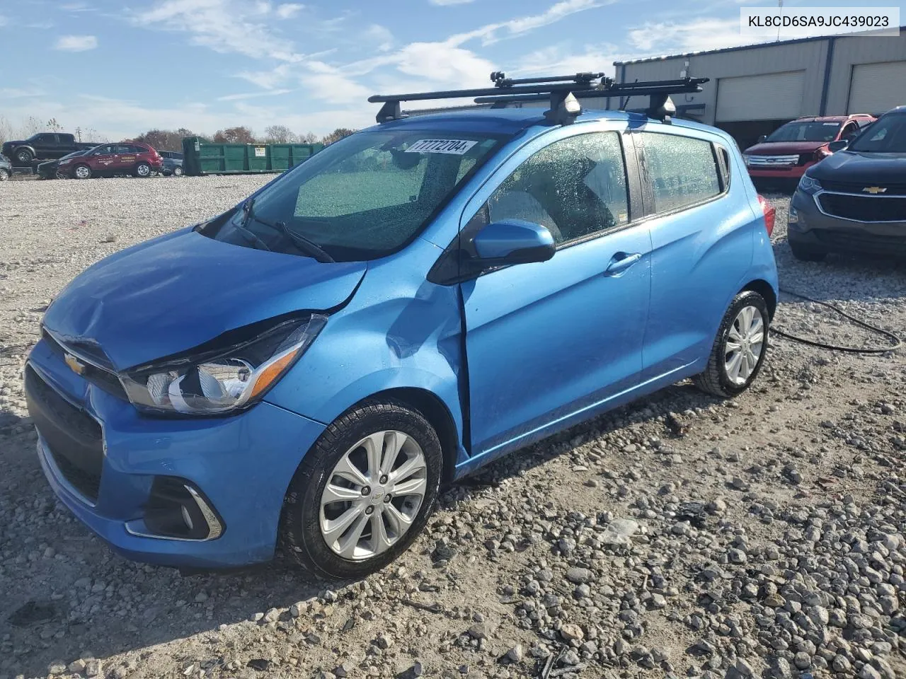 2018 Chevrolet Spark 1Lt VIN: KL8CD6SA9JC439023 Lot: 77772704