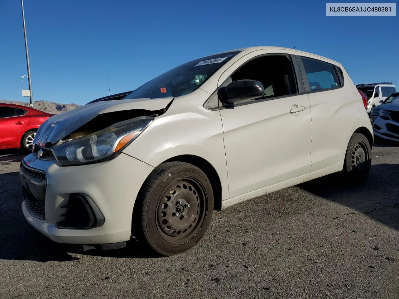 KL8CB6SA1JC480381 2018 Chevrolet Spark Ls