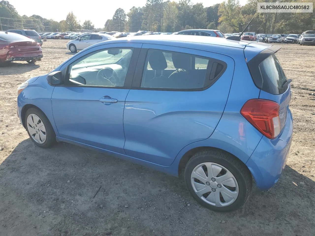 KL8CB6SA0JC480582 2018 Chevrolet Spark Ls