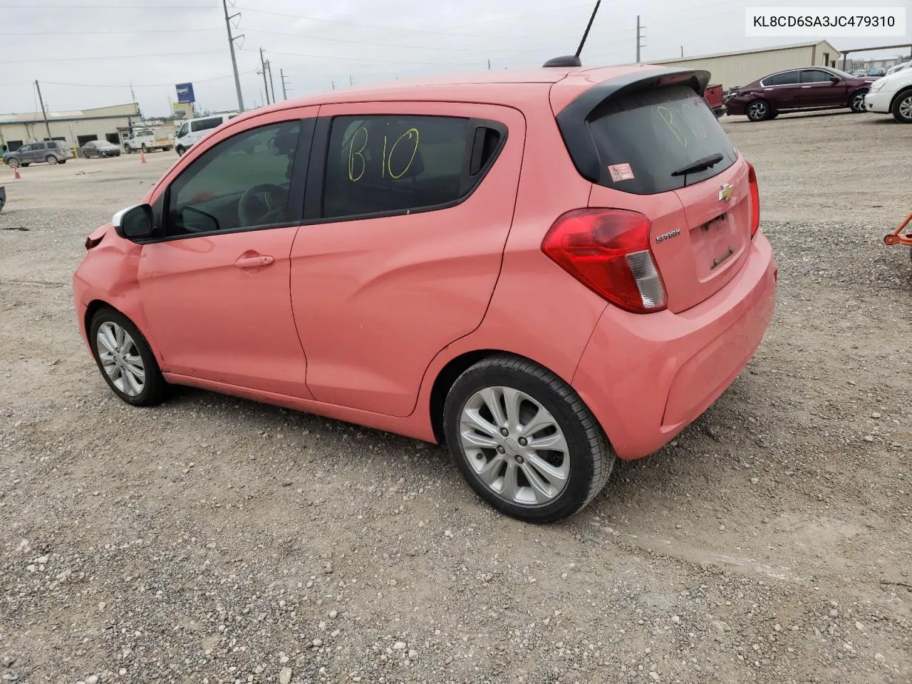 2018 Chevrolet Spark 1Lt VIN: KL8CD6SA3JC479310 Lot: 78730264