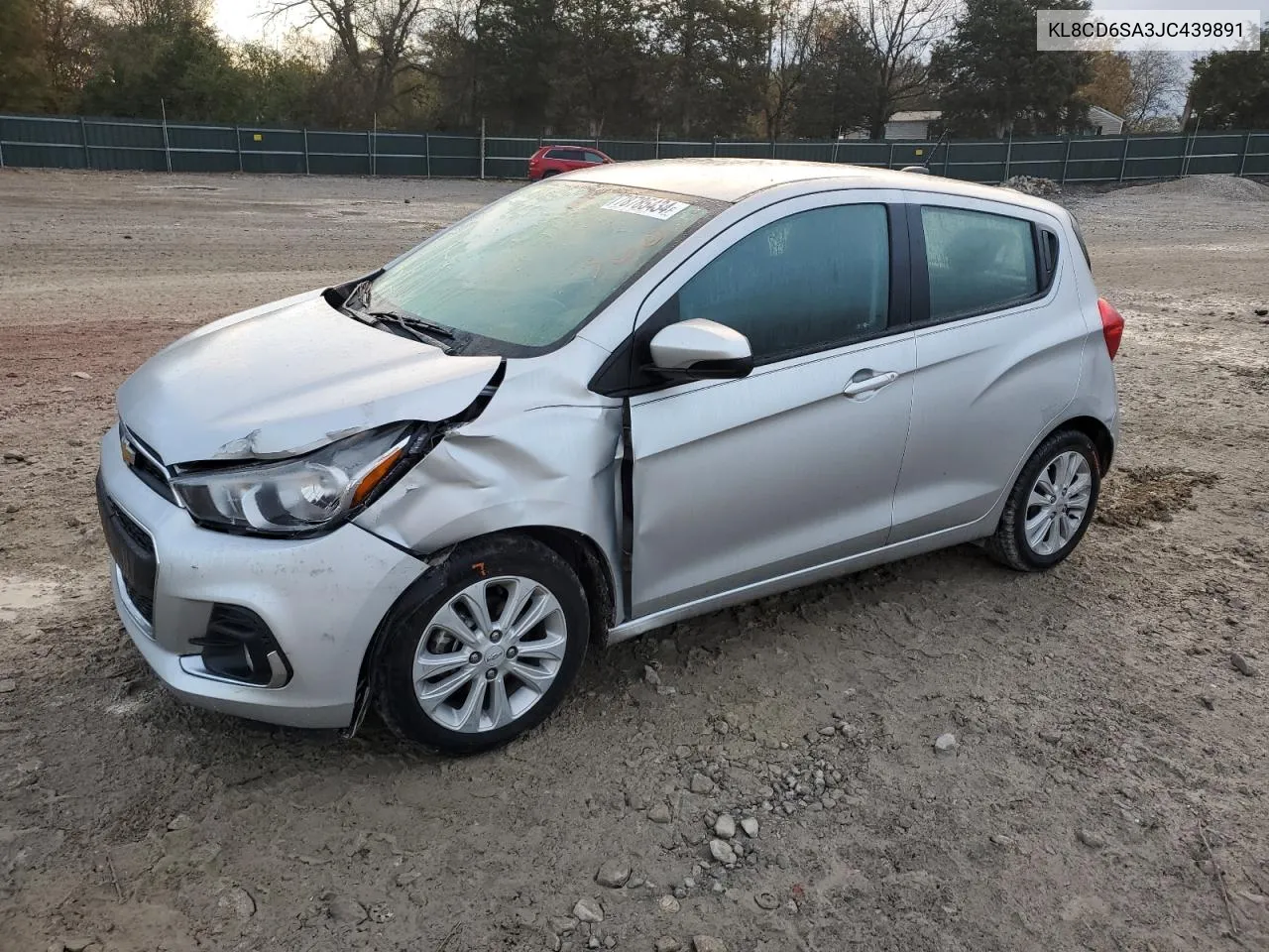 2018 Chevrolet Spark 1Lt VIN: KL8CD6SA3JC439891 Lot: 78785434