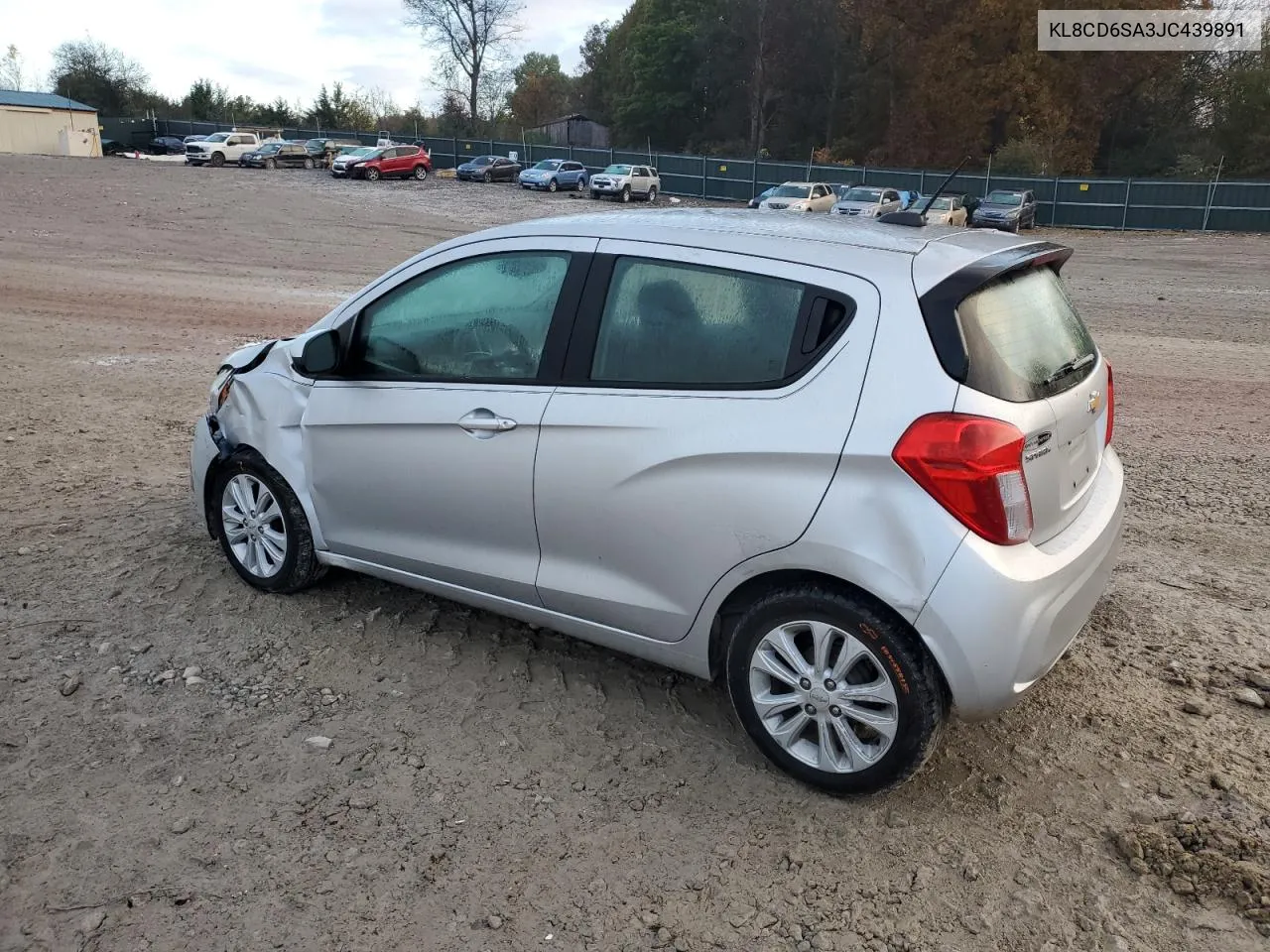 2018 Chevrolet Spark 1Lt VIN: KL8CD6SA3JC439891 Lot: 78785434