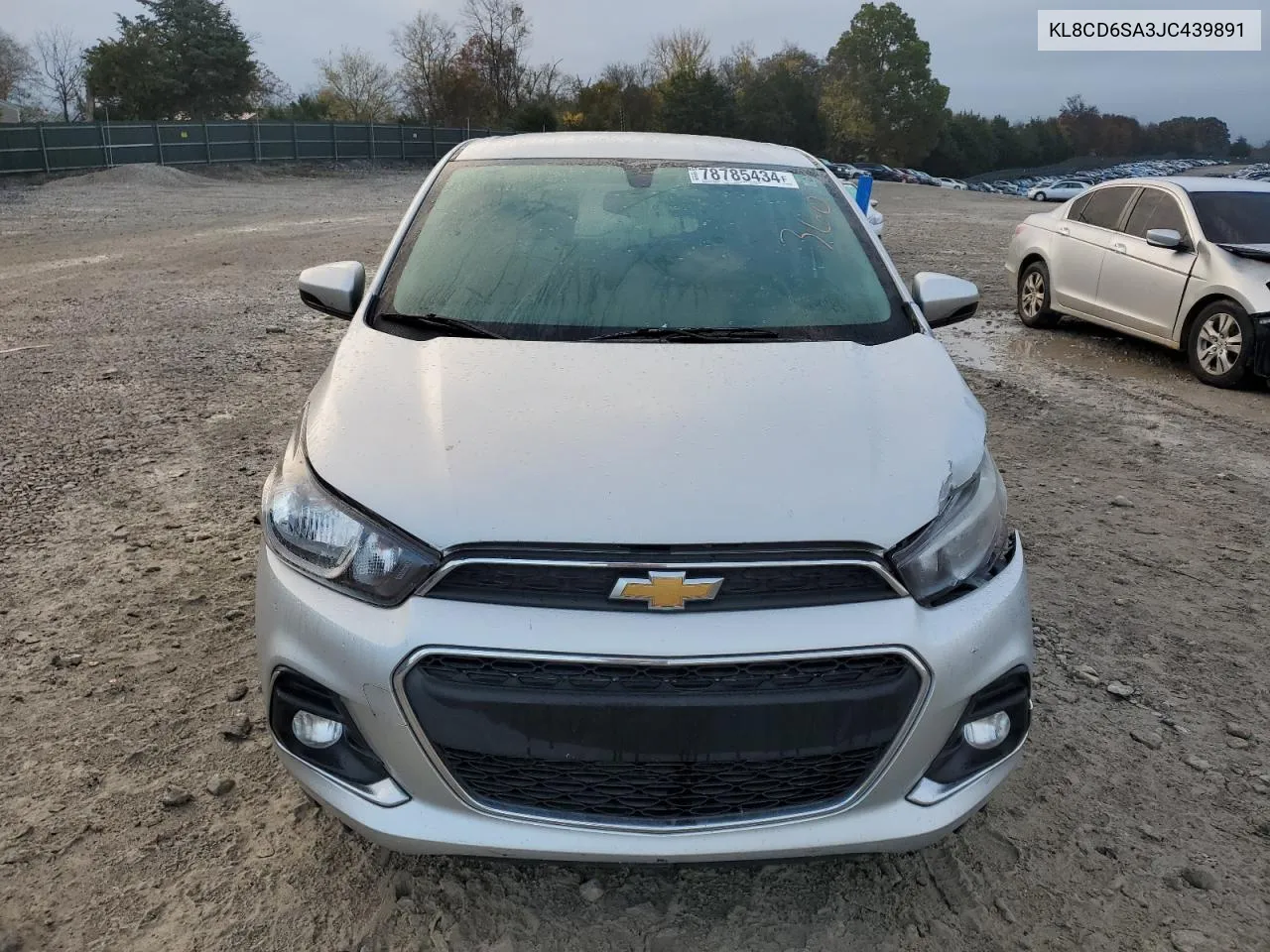 2018 Chevrolet Spark 1Lt VIN: KL8CD6SA3JC439891 Lot: 78785434