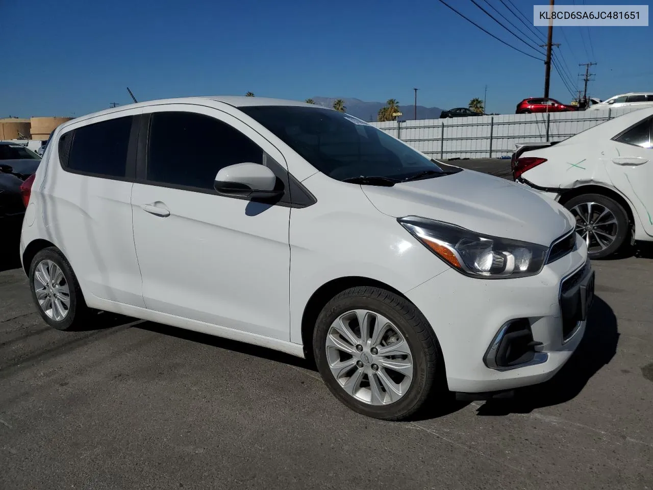 2018 Chevrolet Spark 1Lt VIN: KL8CD6SA6JC481651 Lot: 79769684