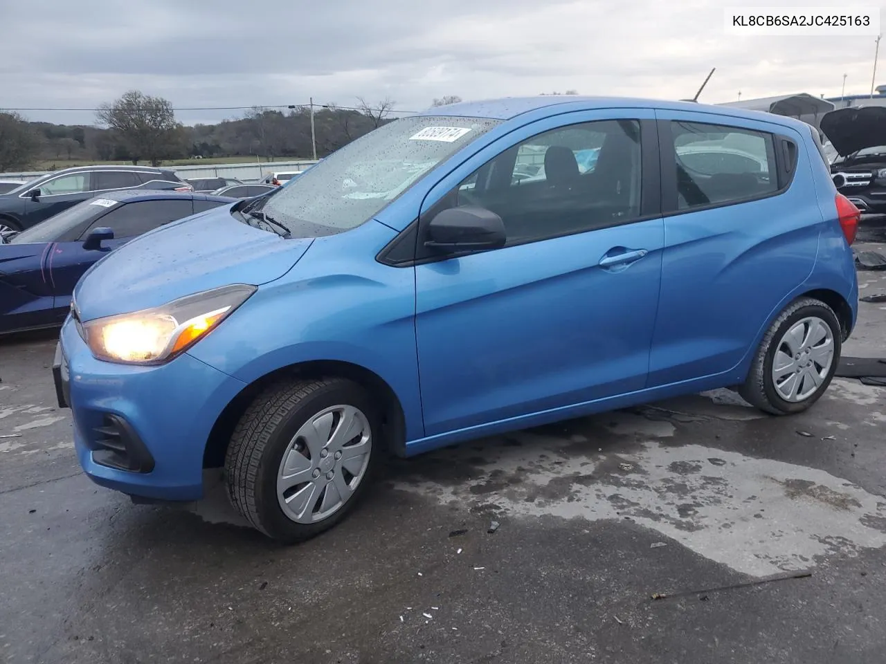 2018 Chevrolet Spark Ls VIN: KL8CB6SA2JC425163 Lot: 80509174